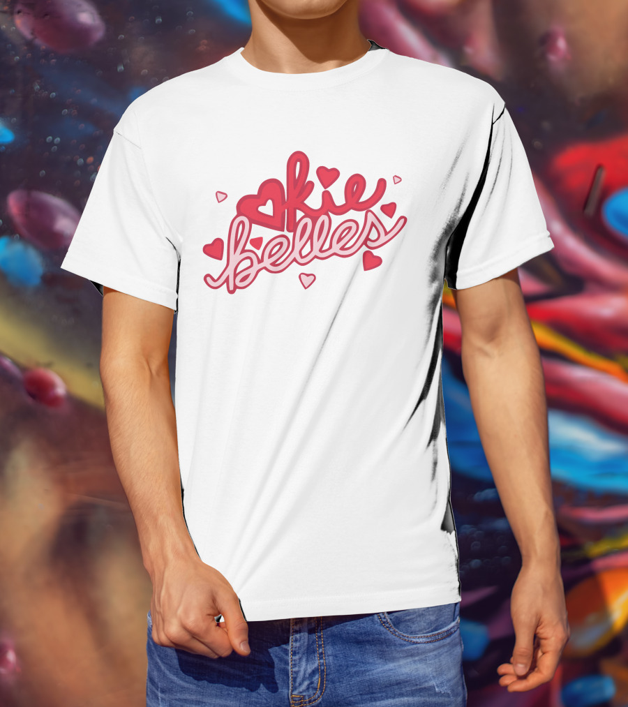 Okie Belles Merchandise Valentine Hearts T-Shirt