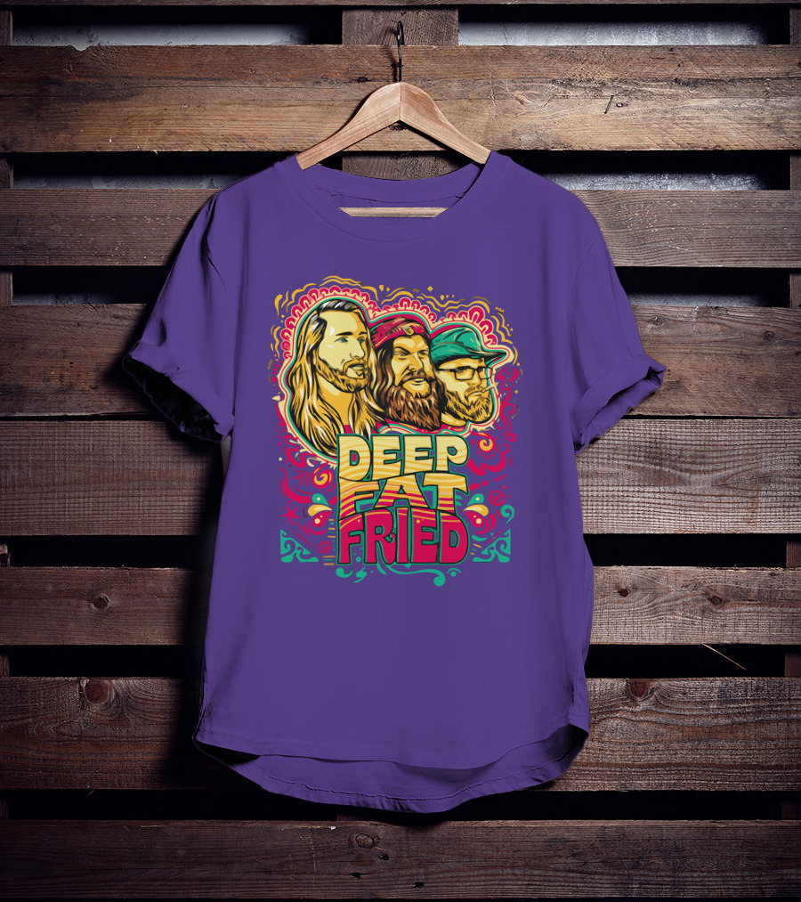Deep Fat Fried Psychedelic Trio T-Shirt