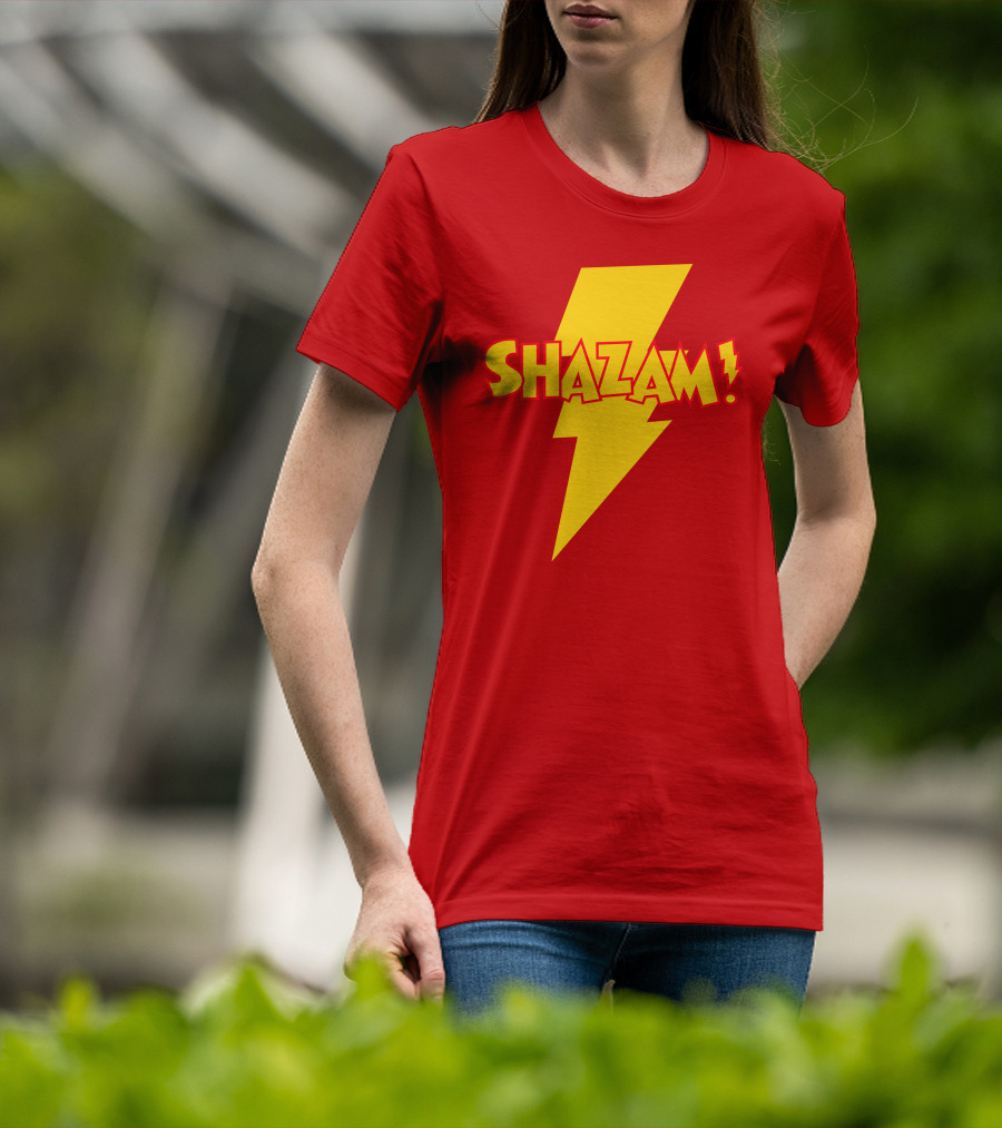 Rachel Zegler Shazam Lightning Bolt T-Shirt