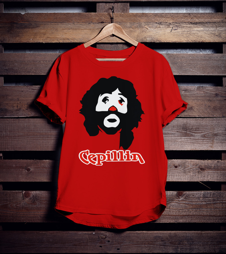 Cepillin Comediante Payaso Silhouette T-Shirt