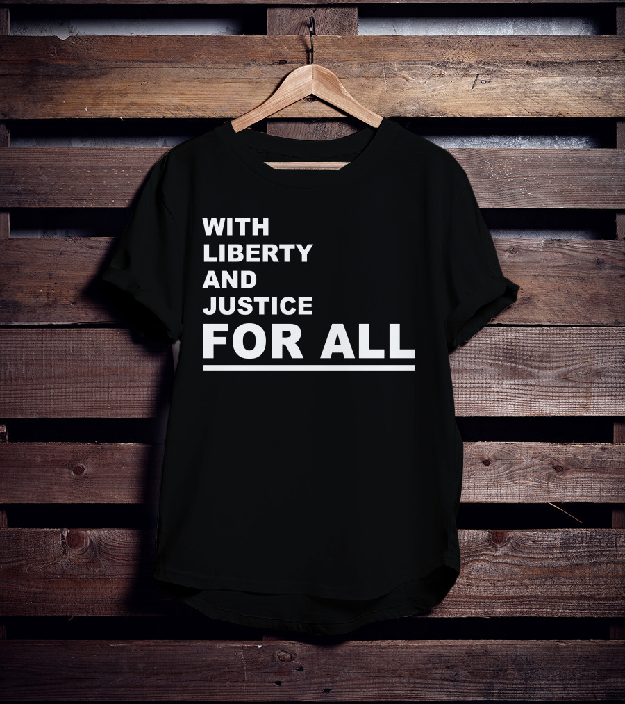 Daunte Wright With Liberty And Justice For All T-Shirt