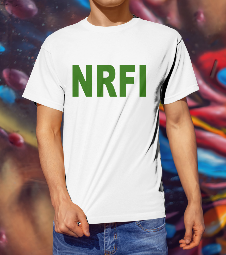 NRFI No Run First Inning Sports Betting Fan T-Shirt
