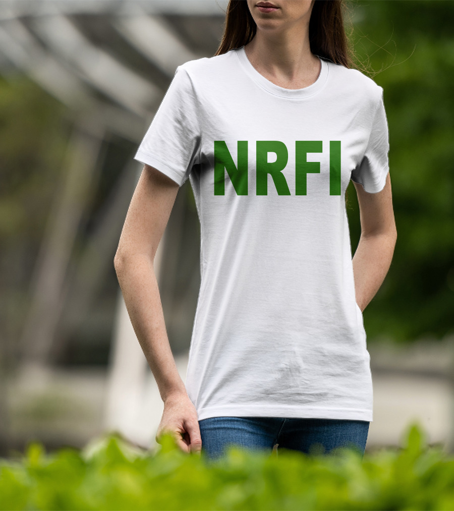 NRFI No Run First Inning Sports Betting Fan T-Shirt