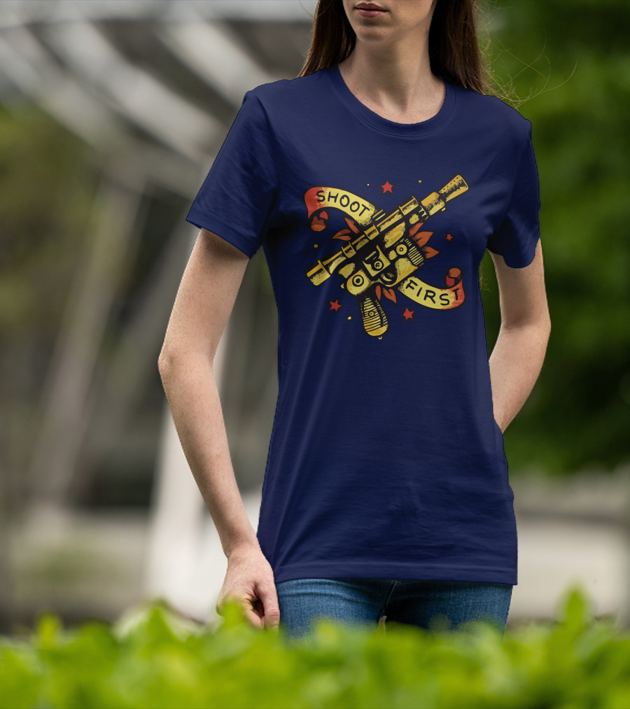Shoot First Blaster T-Shirt