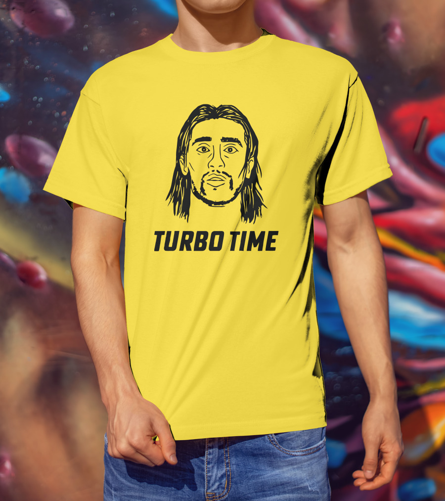 Turbo Time Alex Morgan Hairstyle Iconic Yellow T-Shirt
