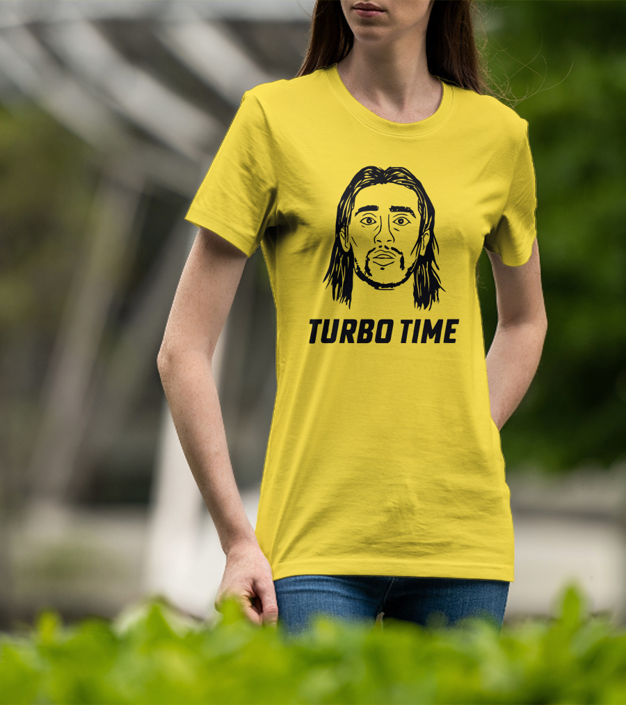 Turbo Time Alex Morgan Hairstyle Iconic Yellow T-Shirt