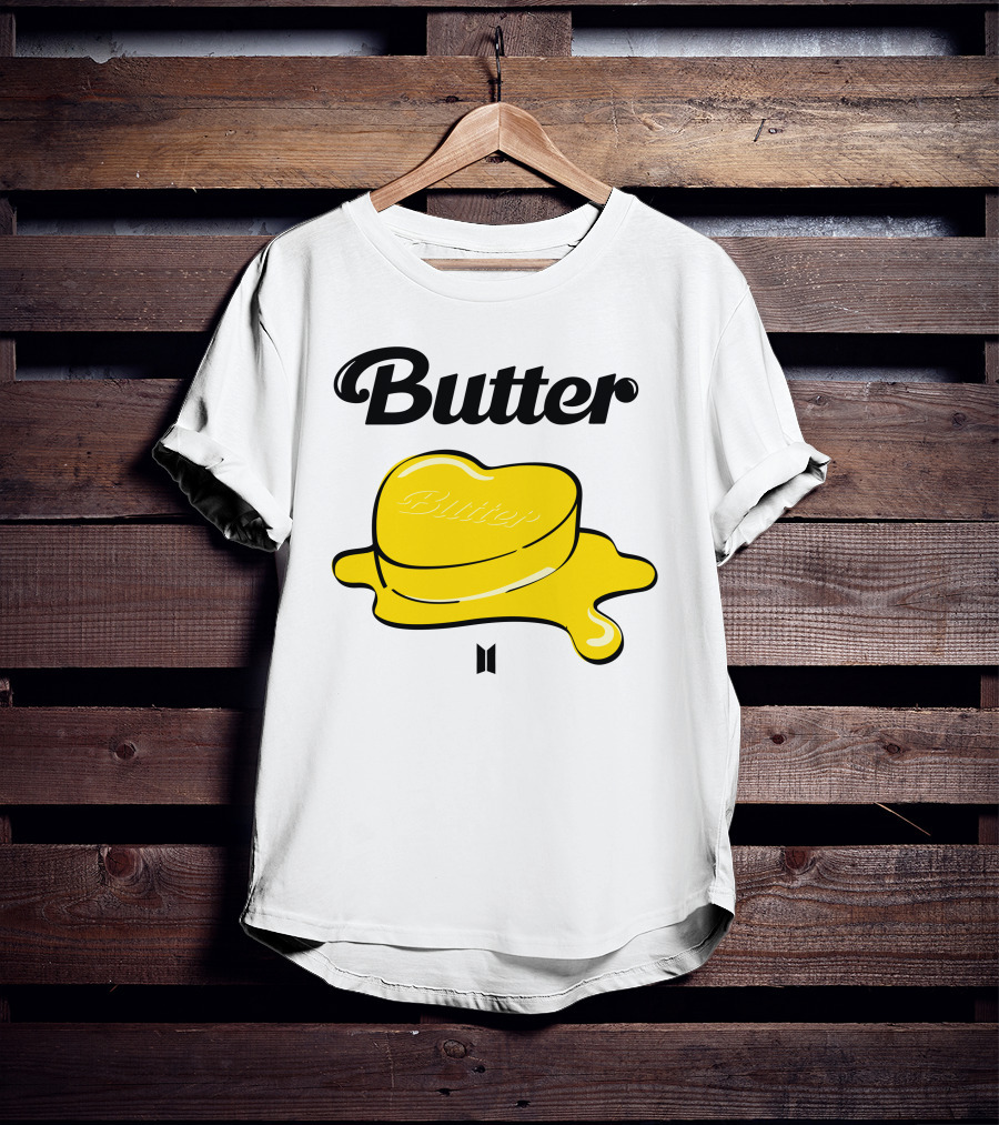 BTS Butter Melting Heart T-Shirt