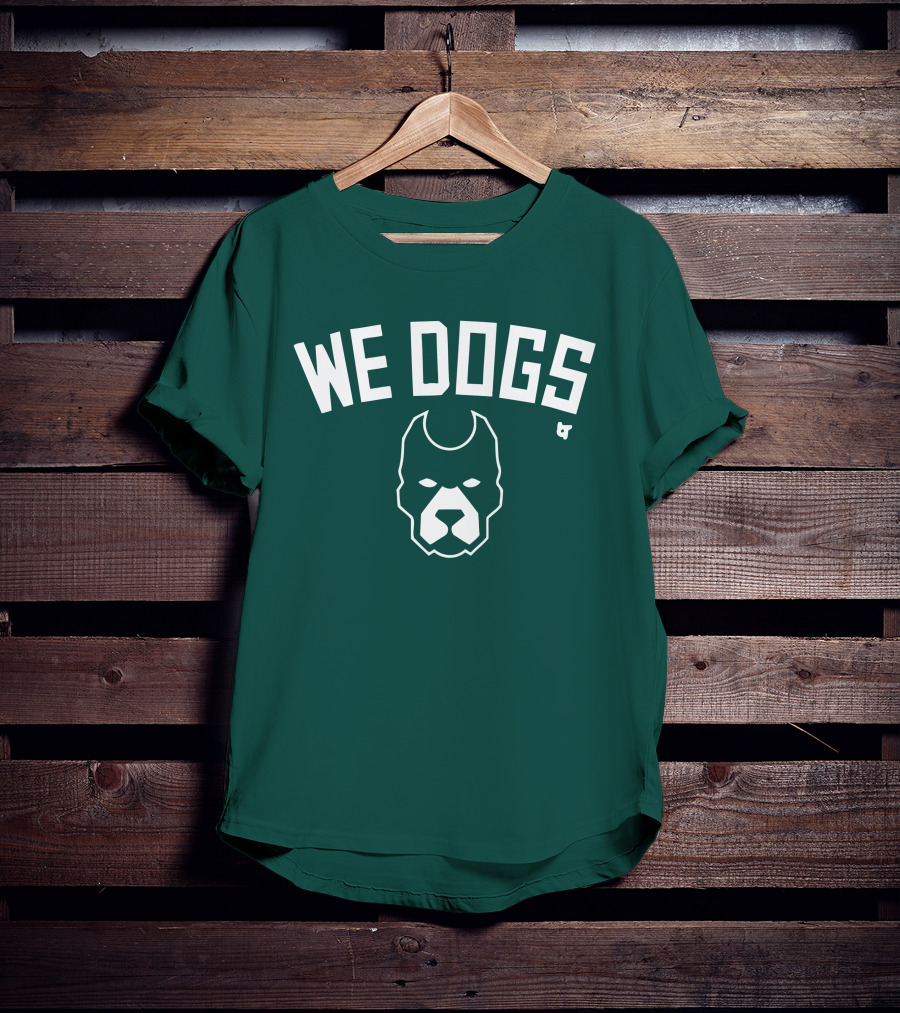 We Dogs Bull Dog Face T-Shirt