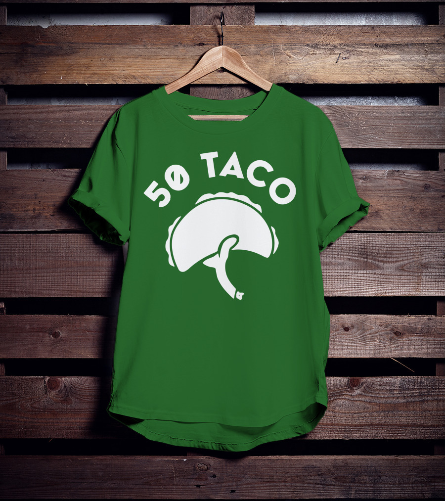 Jayson 50 TACO Funny Basketball T-Shirt