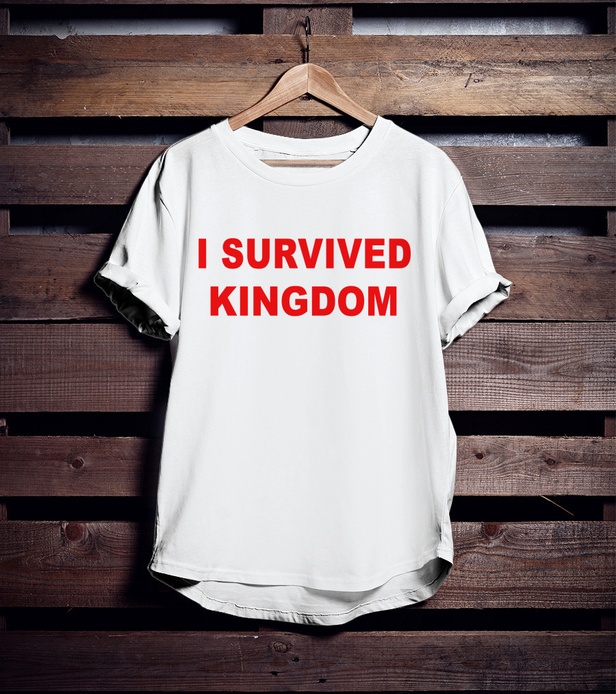 I Survived Kingdom Red T-Shirt