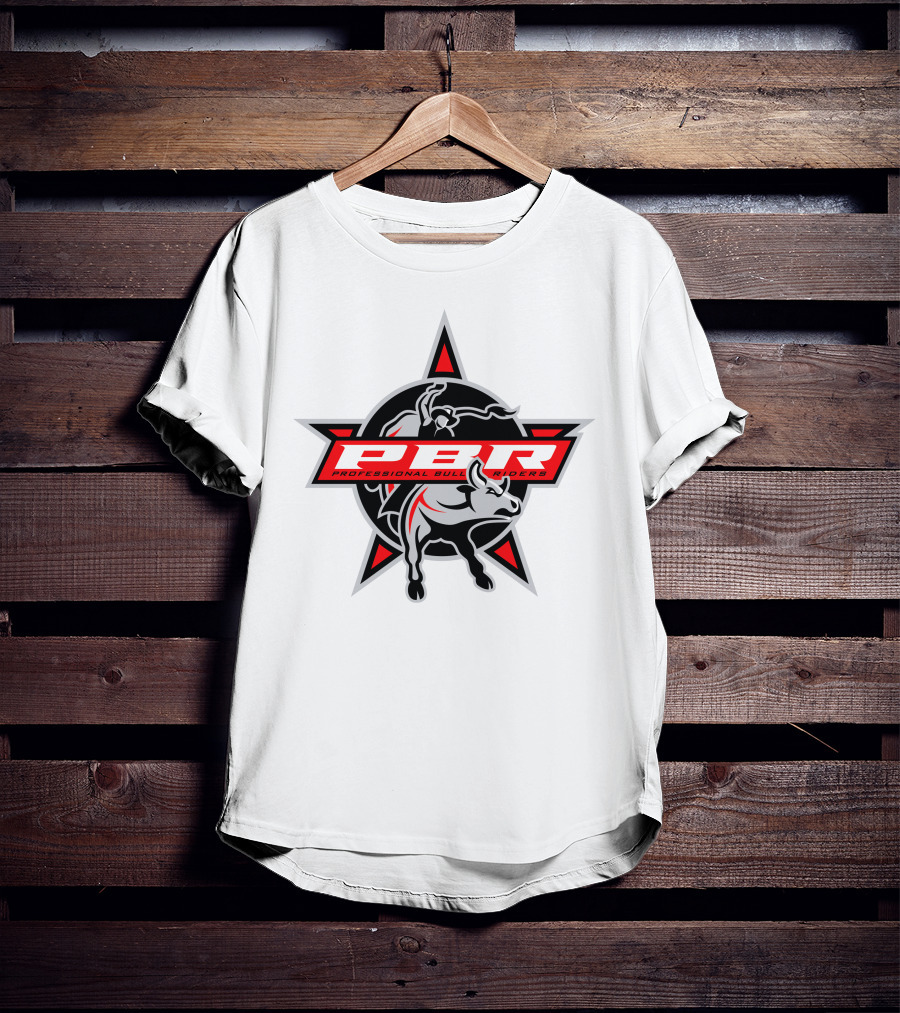 PBR Professional Bull Riders Logo Star And Bull T-Shirt