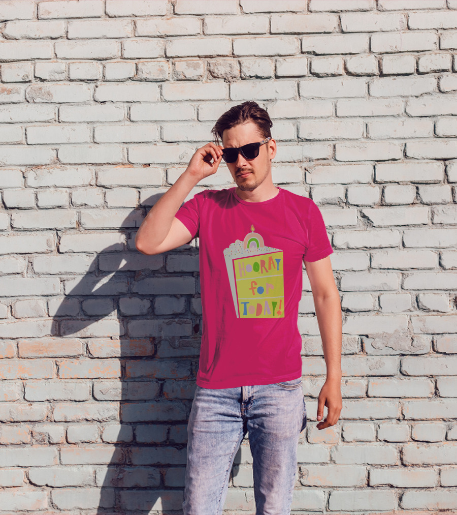 Hooray For Today Rainbow Cake T-Shirt