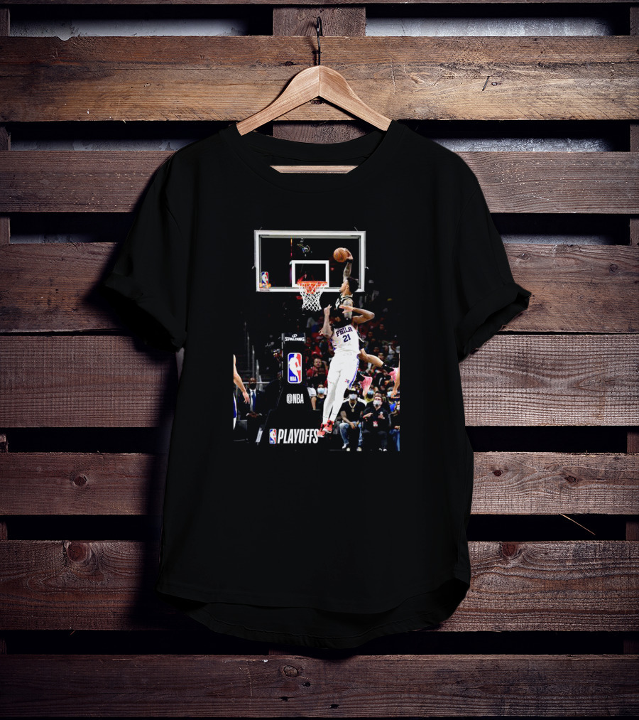 NBA Playoffs John Collins Dunk Against Philadelphia T-Shirt