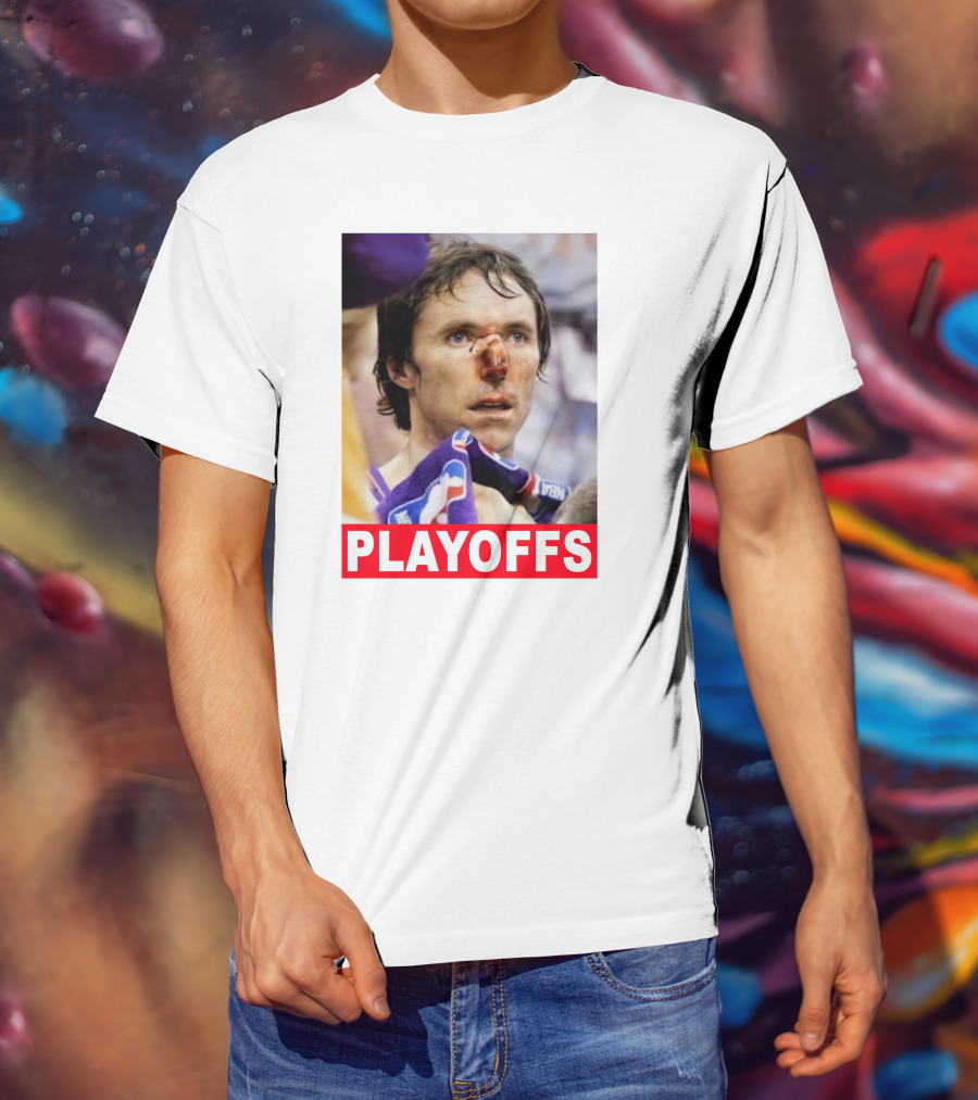 Steve Nash Playoffs Broken Nose T-Shirt