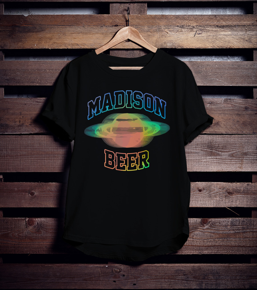 Madison Beer Rainbow Planet Saturn T-Shirt