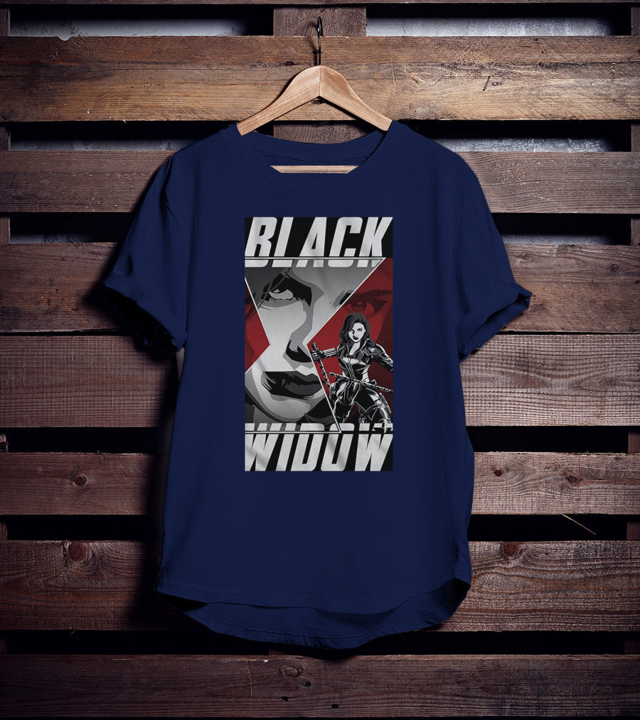 Black Widow Marvel Cinematic Heroine Dynamic T-Shirt