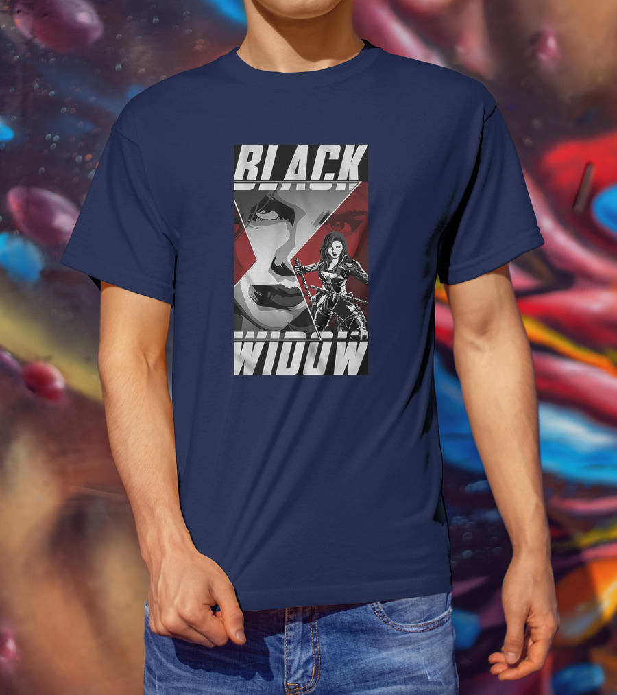 Black Widow Marvel Cinematic Heroine Dynamic T-Shirt