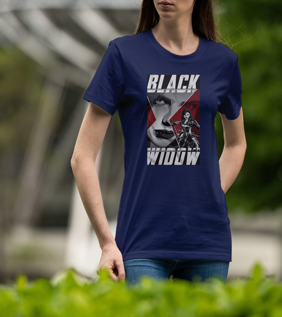 Black Widow Marvel Cinematic Heroine Dynamic T-Shirt