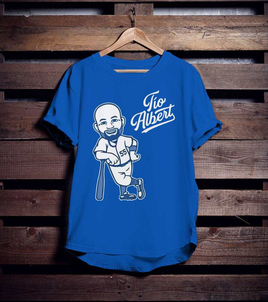 Tio Albert 55 Albert Pujols Los Angeles Dodgers T-Shirt