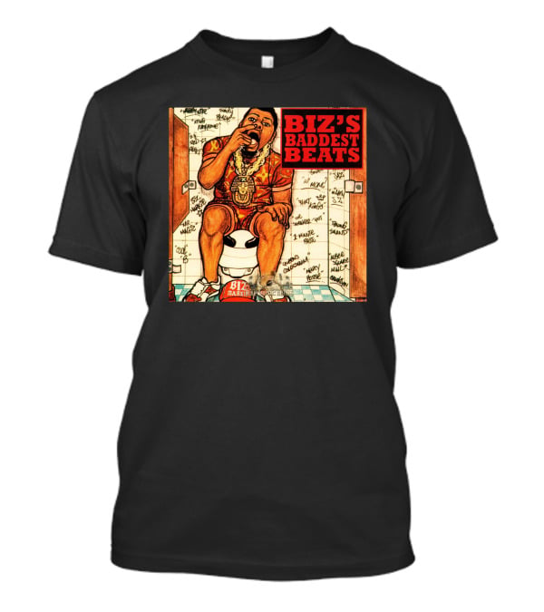 Biz's Baddest Beats Biz Markie Bathroom Graffiti T-Shirt