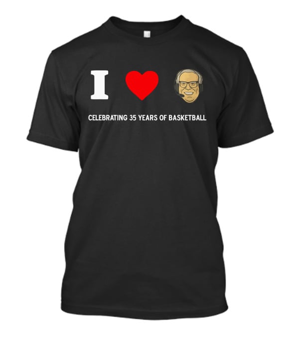 I Love Jim Paschke Celebrating 35 Years Of Paschketball T-Shirt
