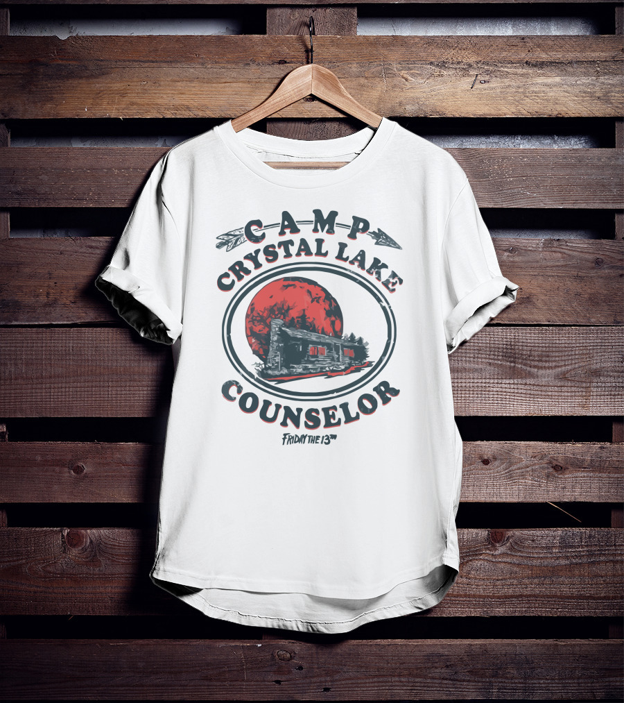Camp Crystal Lake Counselor Friday The 13th T-Shirt