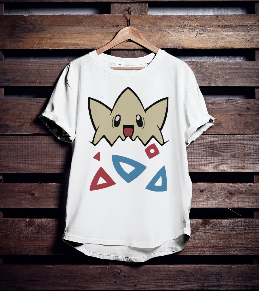 Togepi Pokemon Shop Triangles And Shapes T-Shirt