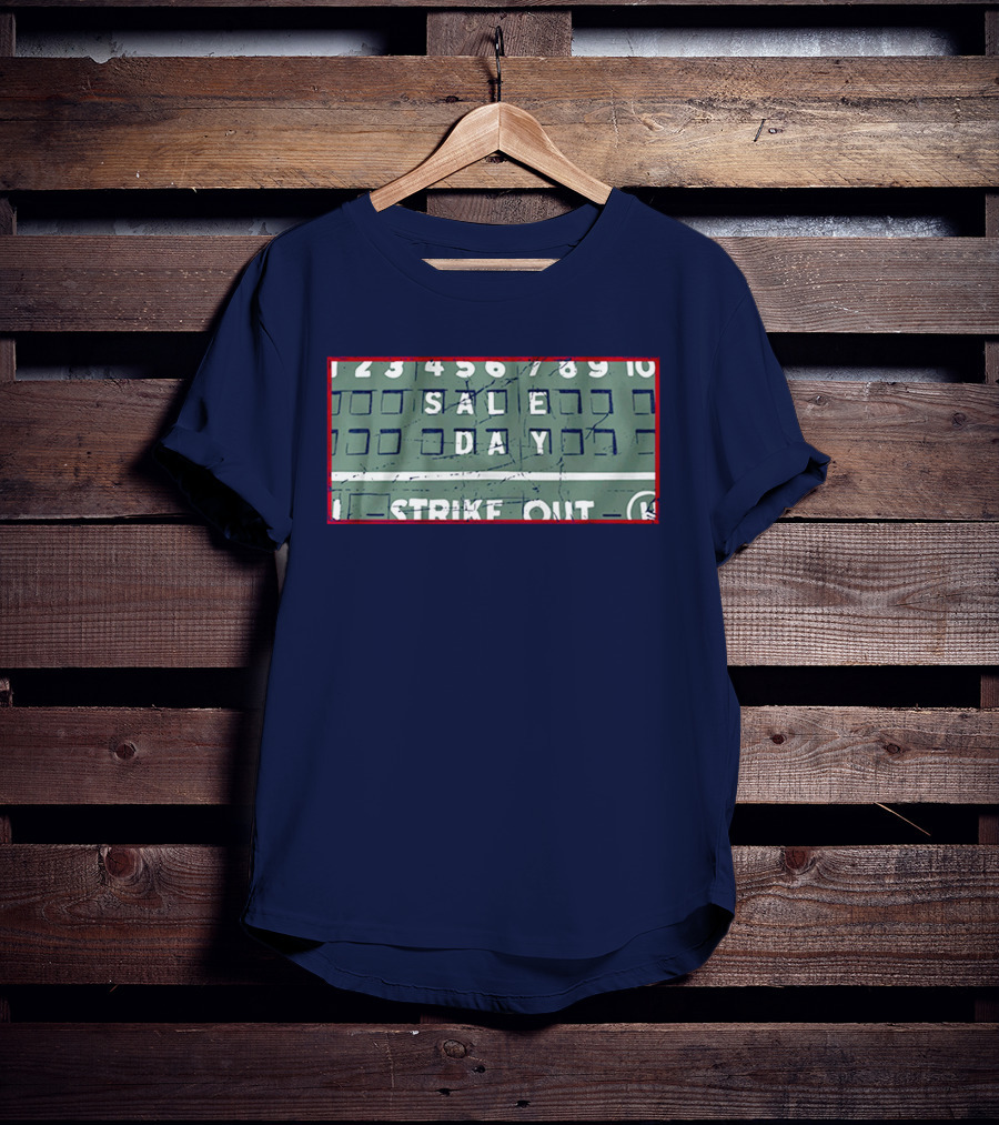 Sale Day Strike Out Boston Chris Sale T-Shirt