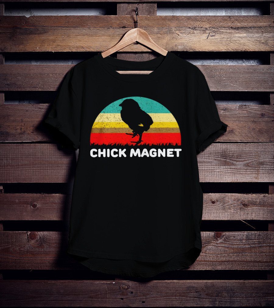 Kenny Omega Chick Magnet Retro Sunset T-Shirt