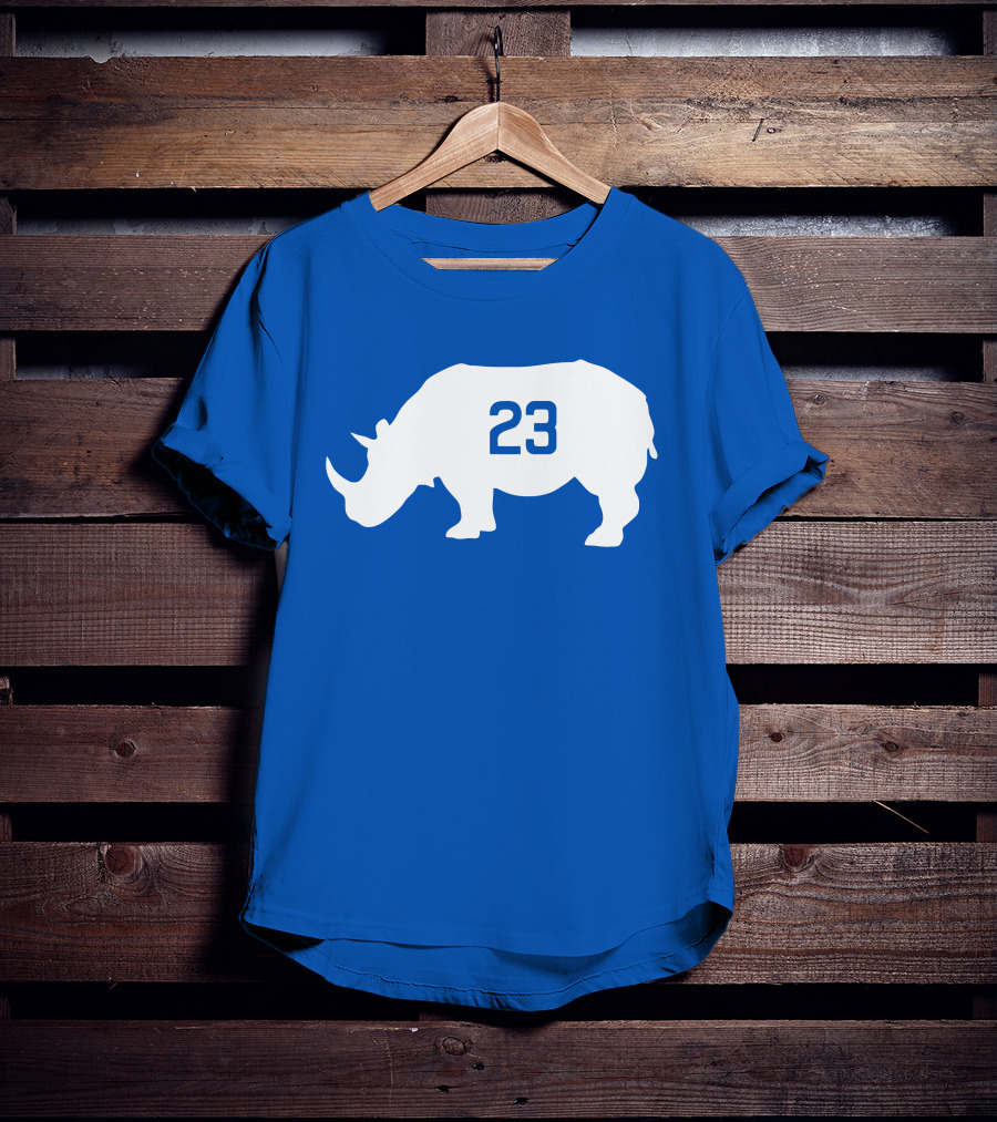 The Ryno 23 Obvious White Rhino T-Shirt