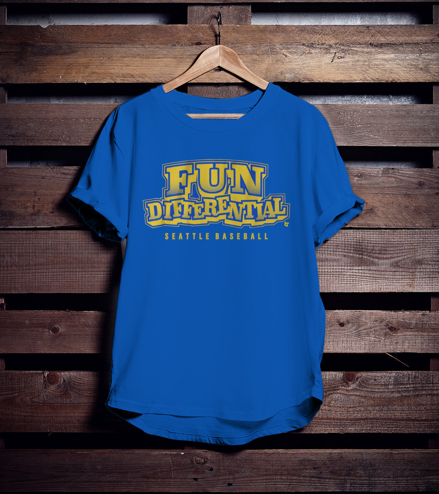 Fun Differential Seattle Baseball T-Shirt