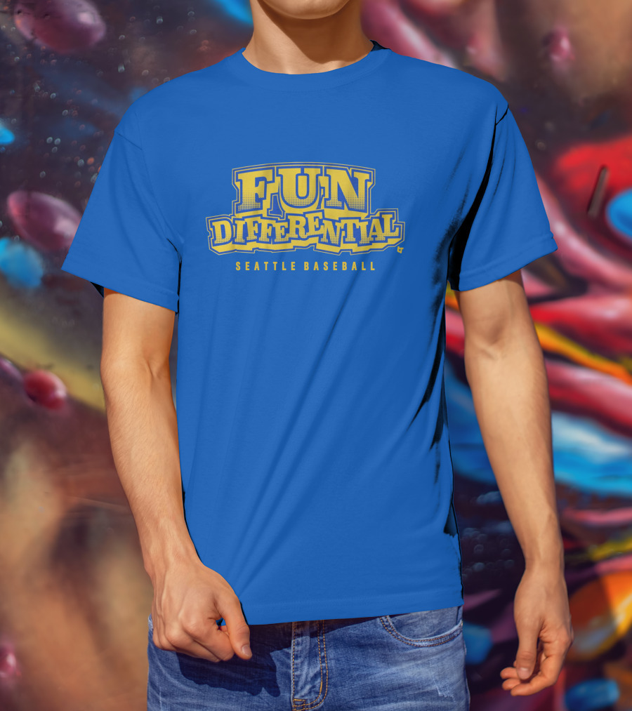 Fun Differential Seattle Baseball T-Shirt