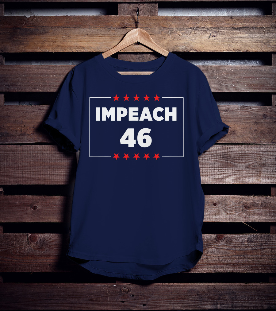 Impeach 46 Stars And Box T-Shirt
