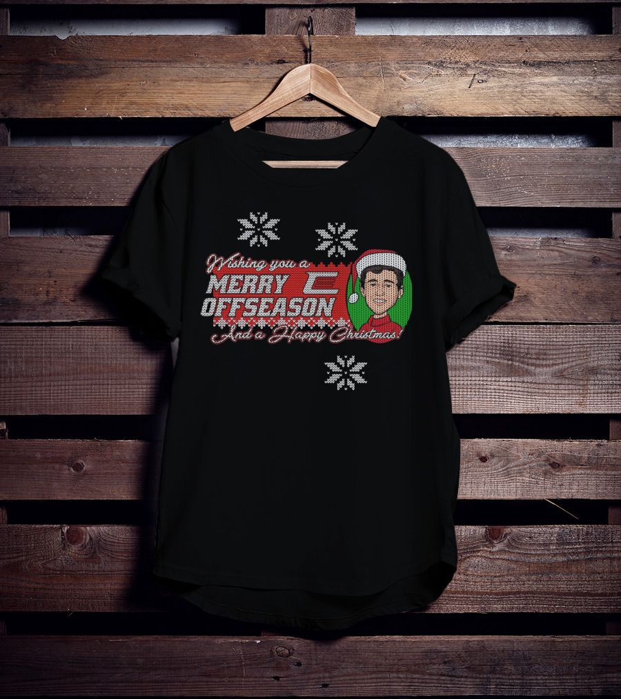 Wishing You A Merry Offseason And A Happy Christmas Chase Elliott T-Shirt