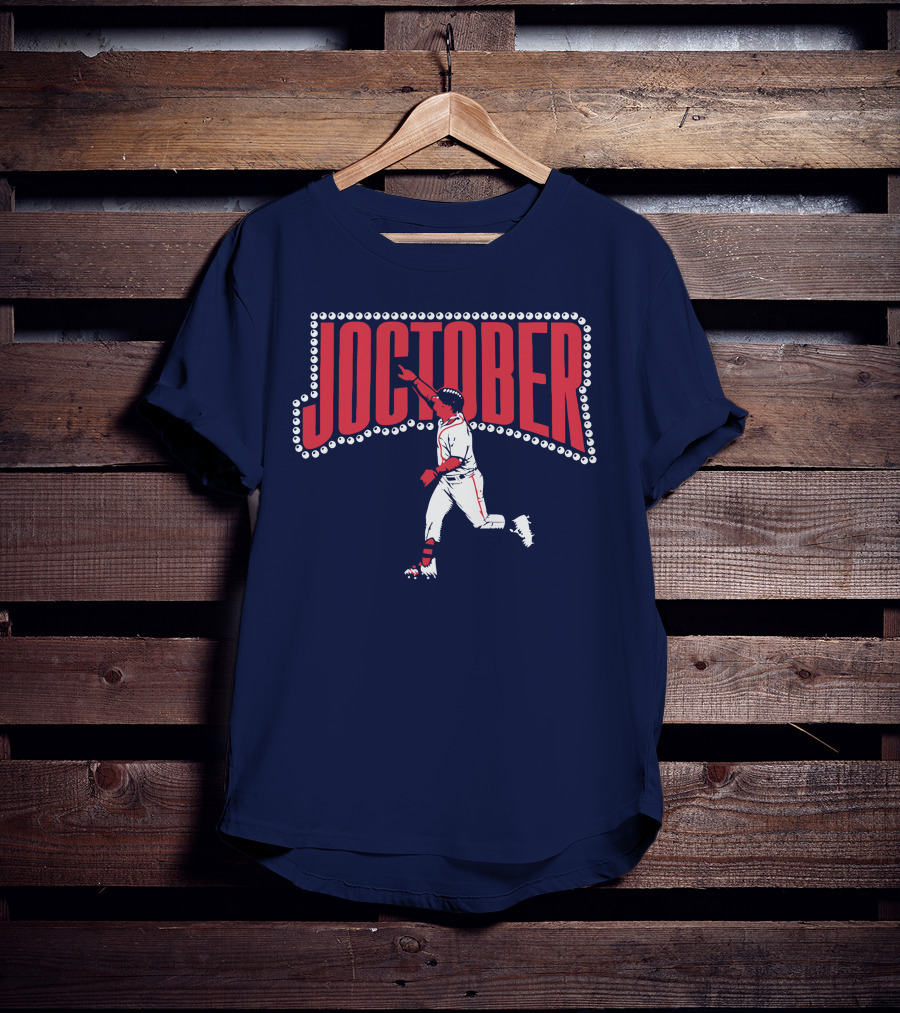 Joctober Baseball Icon Joc Pederson T-Shirt