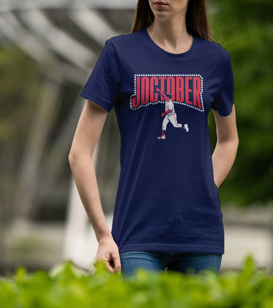 Joctober Baseball Icon Joc Pederson T-Shirt