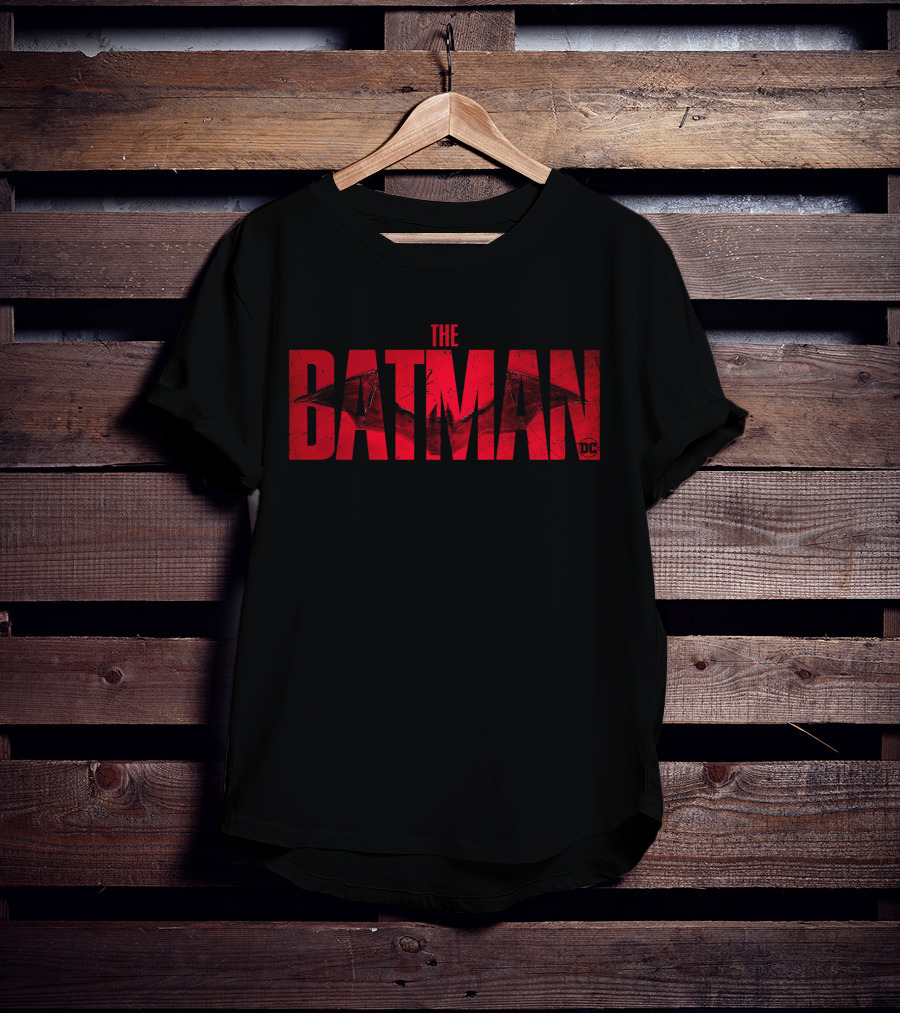 The Batman Red Logo DC Comics T-Shirt