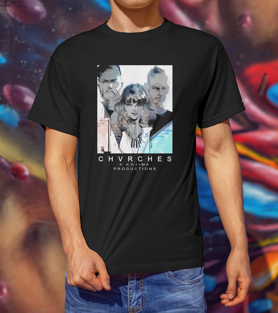 CHVRCHES X Kojima Productions Death Stranding Collaboration T-Shirt