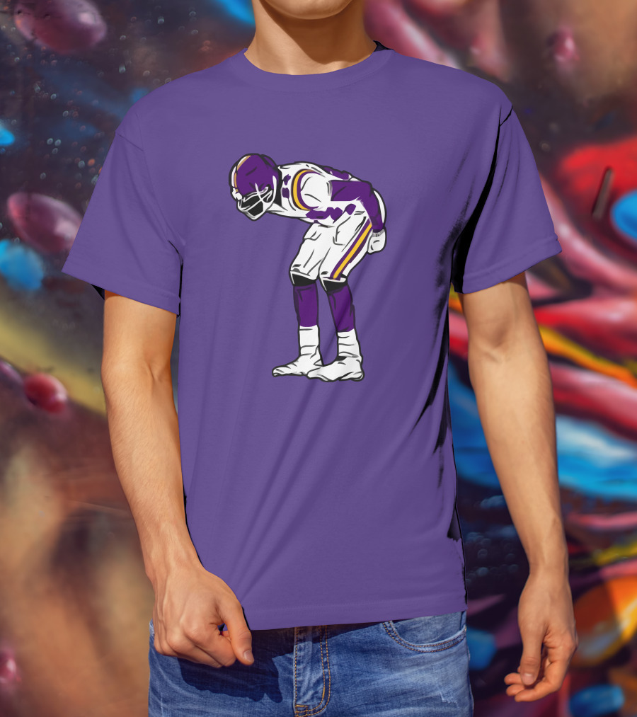 Randy Moss Minnesota Vikings Iconic Mooning T-Shirt