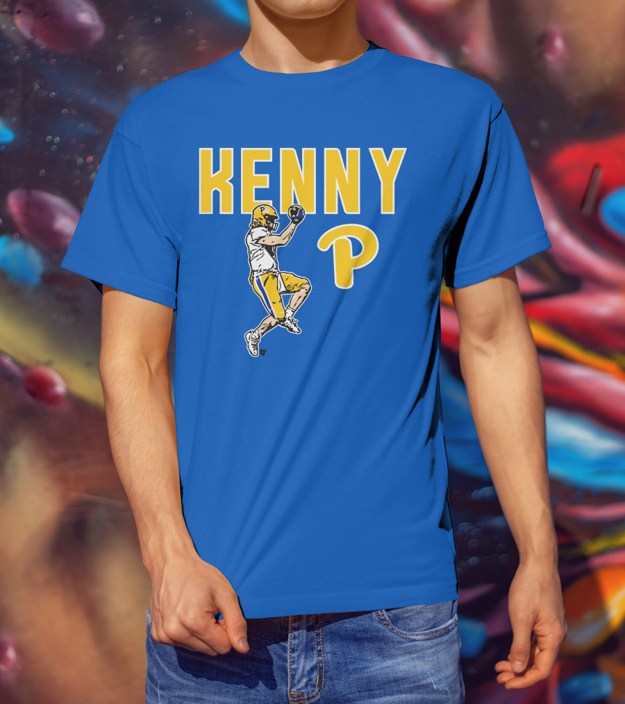 Kenny Pickett P Football Catch Pitt Jumper T-Shirt