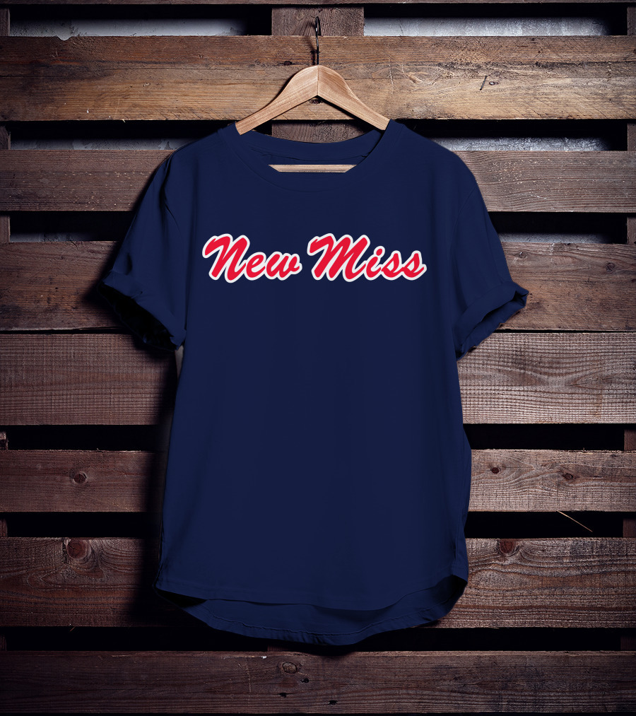 New Miss Vintage Collegiate Script T-Shirt