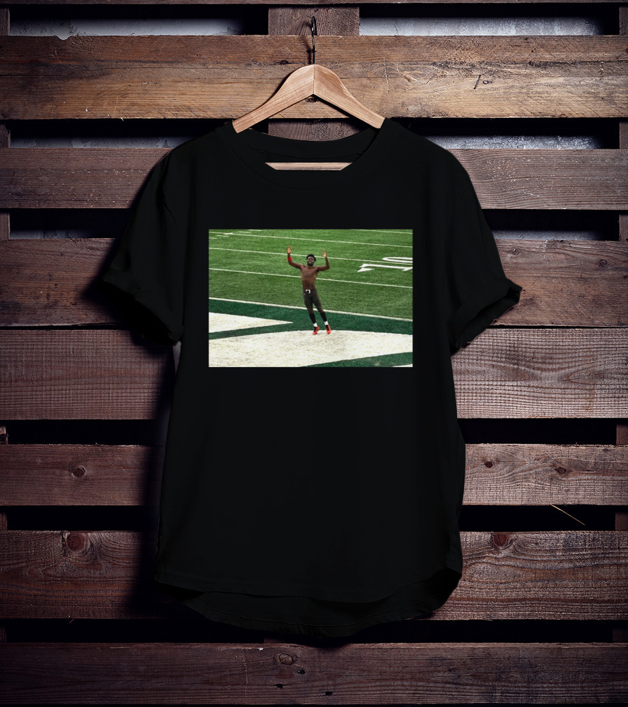 Antonio Brown Throws Takes Off End Zone Walk Off Victory Celebration NFL Game T-Shirt