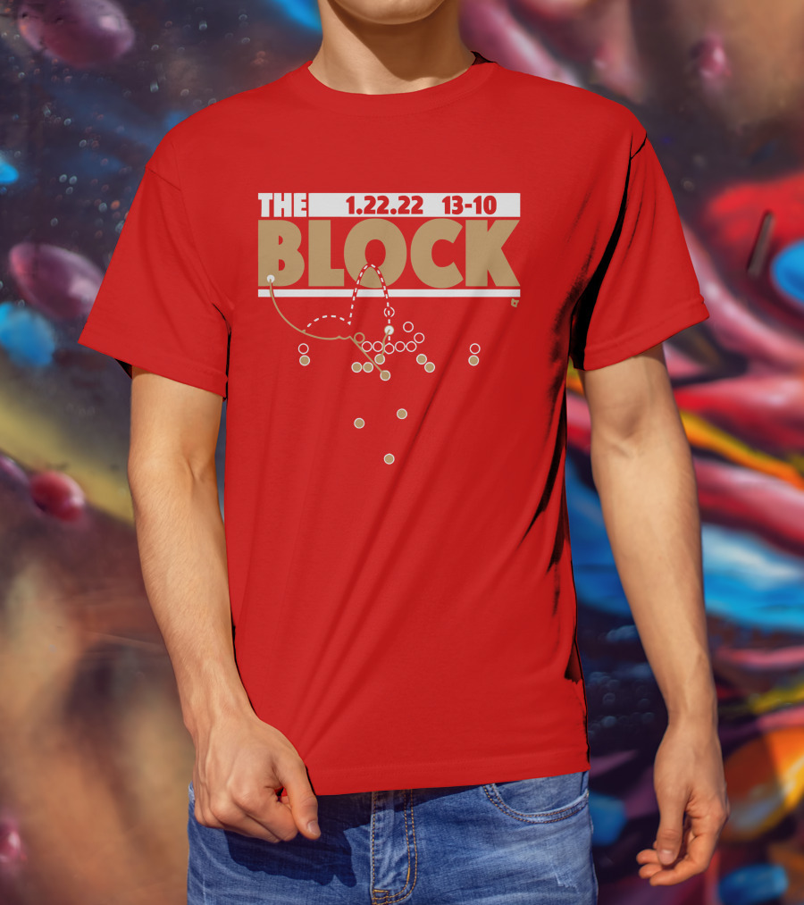 Block San Francisco 1.22.22 13-10 T-Shirt