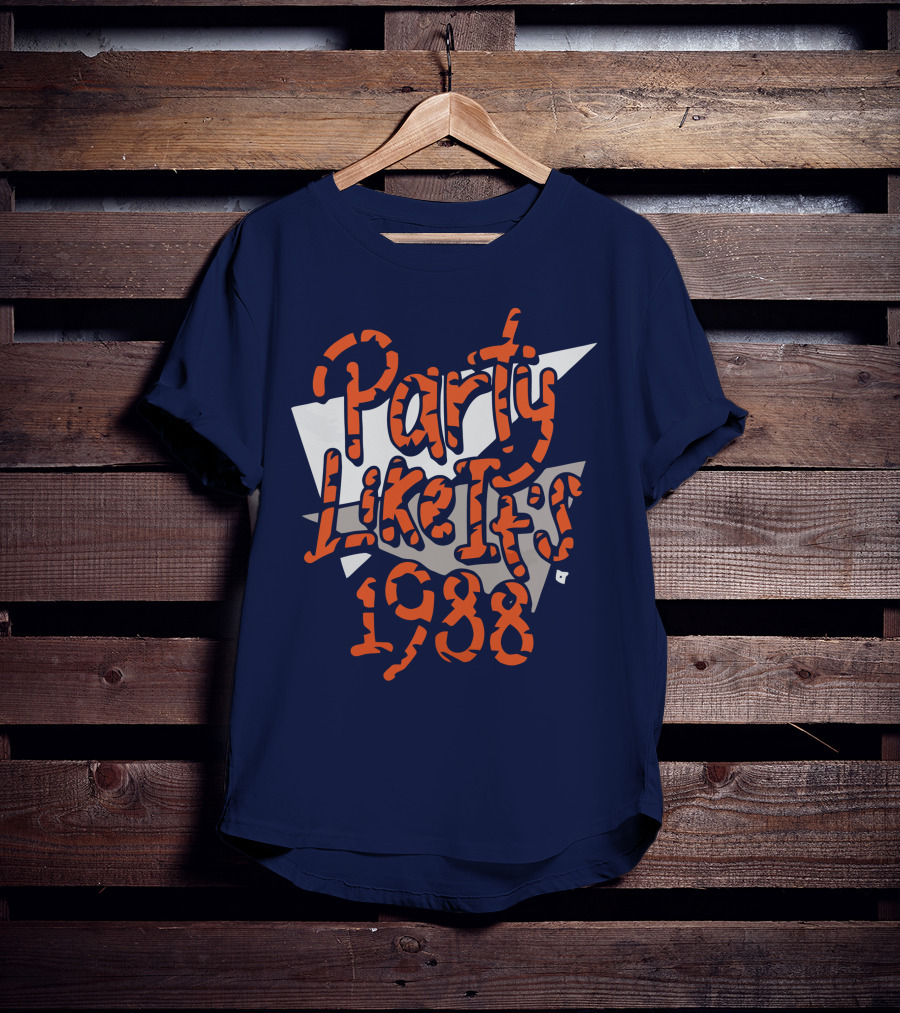 Cincinnati Party Like It's 1988 Retro Style Vintage T-Shirt
