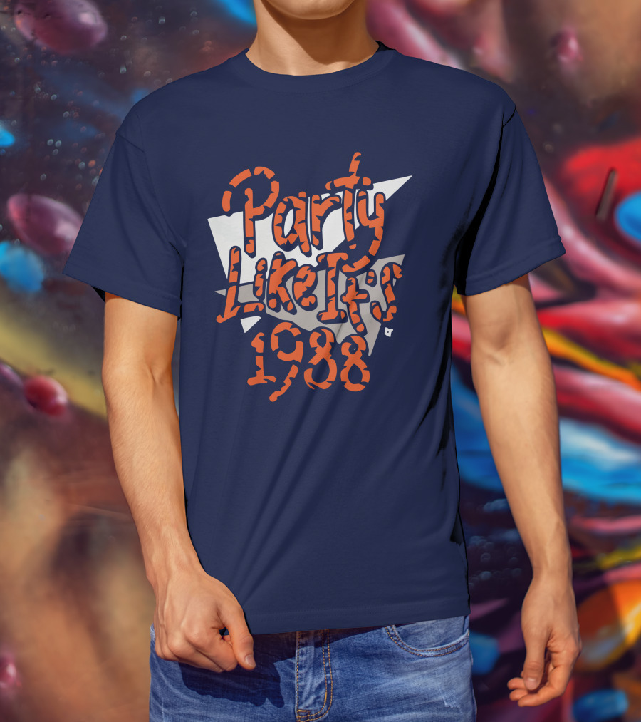 Cincinnati Party Like It's 1988 Retro Style Vintage T-Shirt