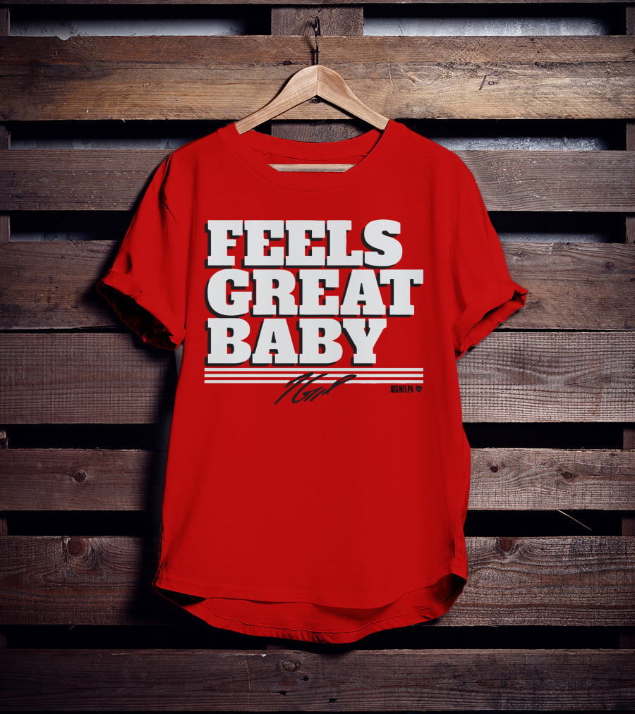 Jimmy Garoppolo Feels Great Baby NFLPA T-Shirt