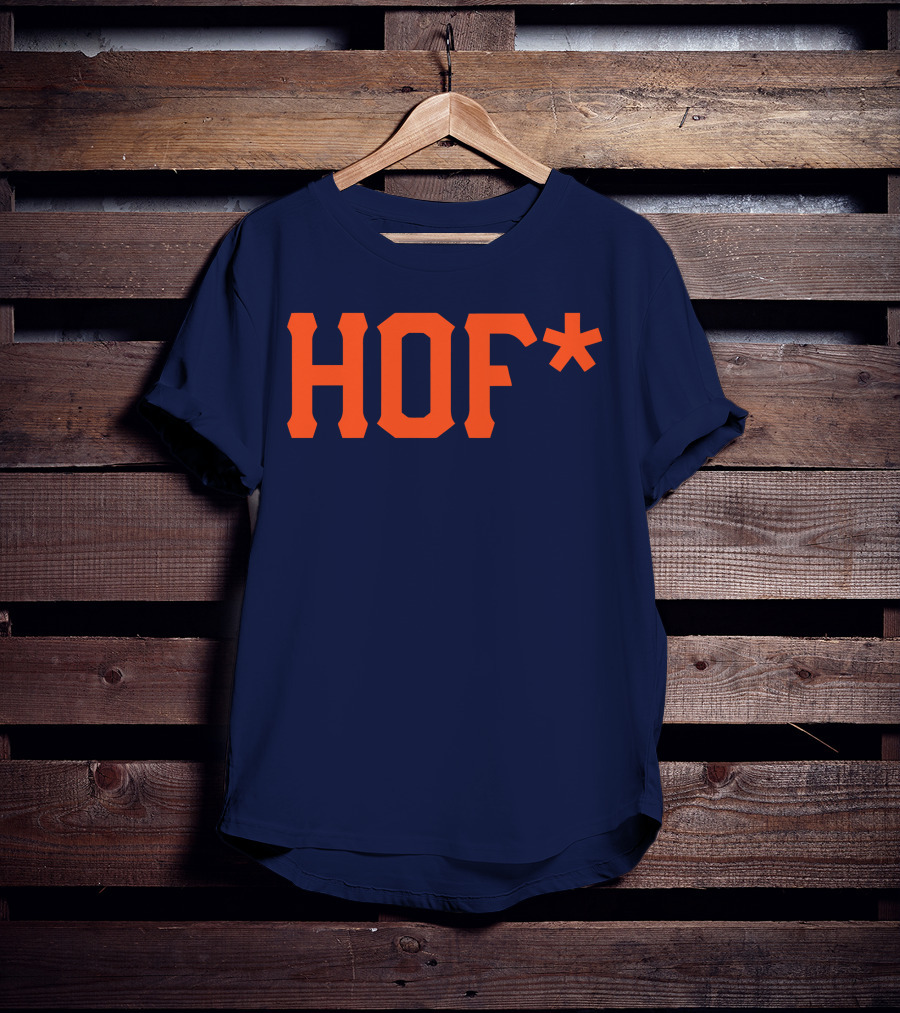 HOF* Navy Orange T-Shirt