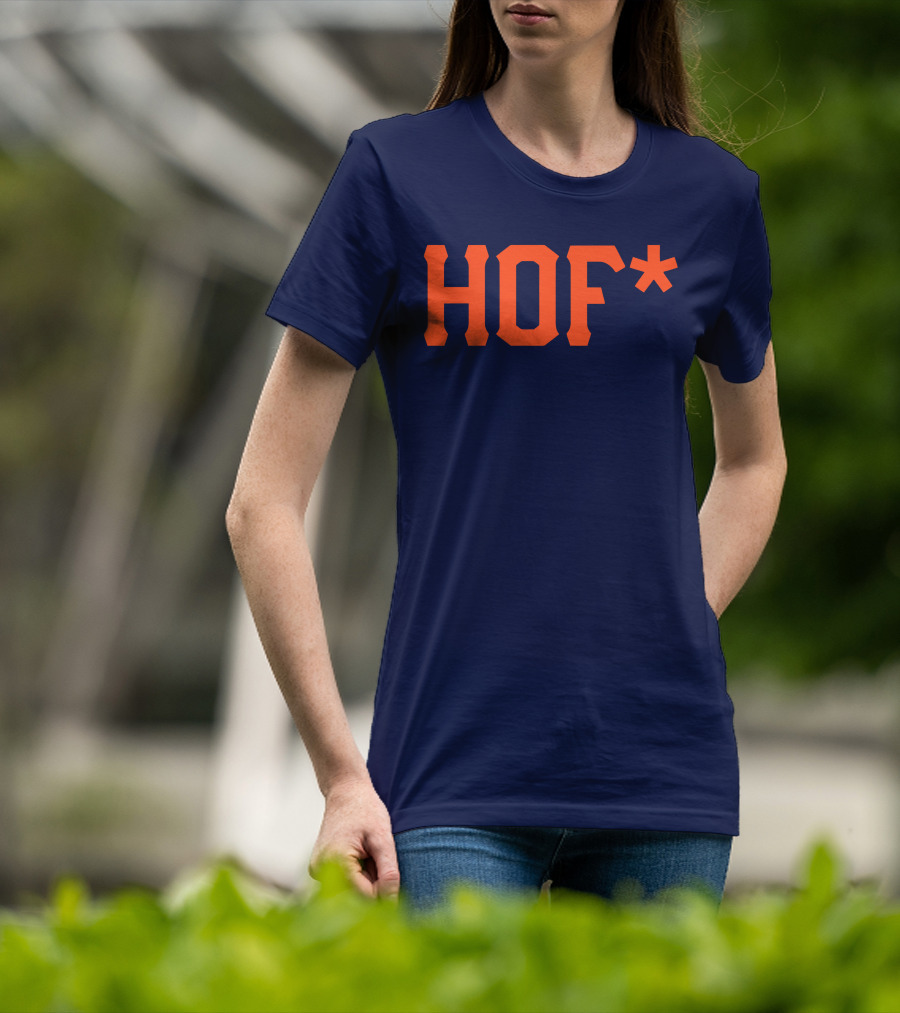 HOF* Navy Orange T-Shirt