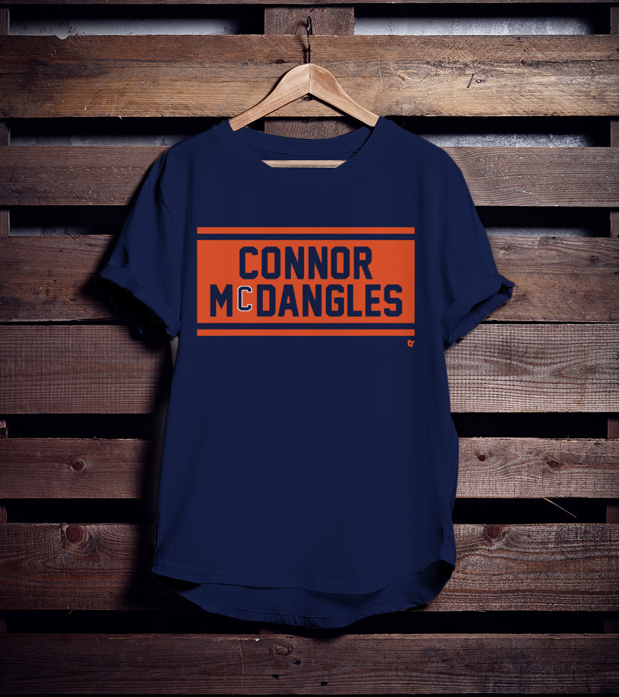 Connor McDavid McDangles Text Block T-Shirt