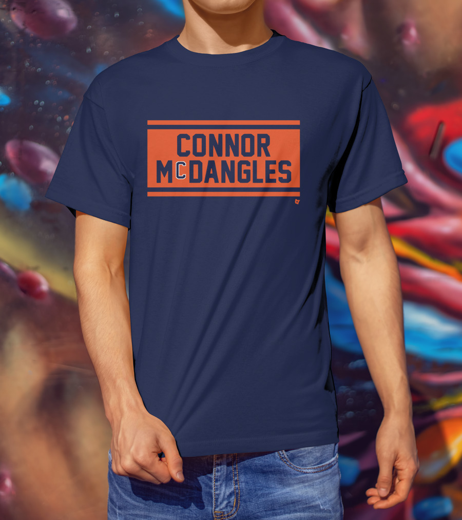Connor McDavid McDangles Text Block T-Shirt
